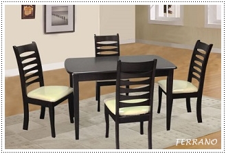 FERRANO สุดยอดชุดโต๊ะอาหารไม้จริง ดีไซน์หรู โดดเด่นไม่ซ้ำใคร